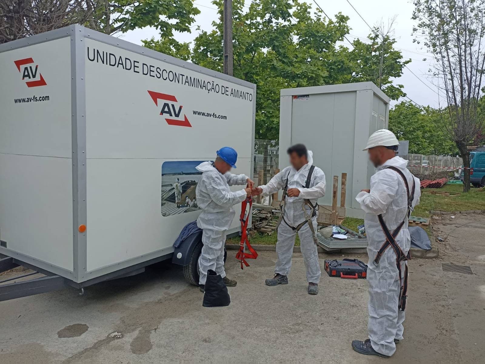 Unidade de descontaminação de amianto — Cerexport, Aveiro